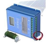 Wind Turbine Generator Kit Charge Controller Vertical Turbines Generator Energy Electricity Equipment，12000W MPPT Charge Controller for Wind Turbine & Solar Hybrid System Auto Regulator wit