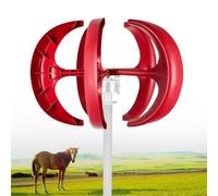 Wind Turbine Generator Kit Charge Controller Vertical Turbines Generator Energy Electricity Equipment，Wind Turbine Generator 10000W Vertical Wind Turbine Generator for Home 3 Phase AC Perma