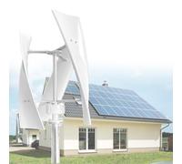 Wind Turbine Generator Kit Charge Controller Vertical Turbines Generator Energy Electricity Equipment，Wind Turbine Generator 3000W 12V/24V Wind Turbine Generator Kit 3 Blade Small Wind Turb