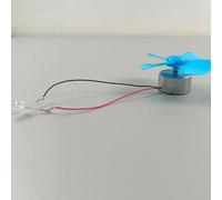 Wind Turbine Generator Kit for Student Science Experiments DIY Renewable Energy Education - 57mm Blade Diameter 3000 RPM 0.1-12v Output Pp Housing
