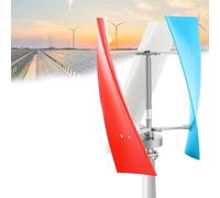 Wind Turbine Generator Kit, Helix Maglev Wind Generator with 3 Blades and Controller, for Boats, Gazebos, and Houses, 12V 200W