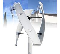 Wind Turbine Generator Kit With Charge Controller Vertical Turbine Generator,Vertical Axis Wind Turbine Generator, No Noise Low Speed Wind Power Kit with Controller for Home/RV,