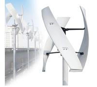 Wind Turbine Generator Kit With Charge Controller Vertical Turbine Generator,Wind Turbine Generator Kit, with Waterproof Charge Controller, Efficient Renewable Energy Solution for Home, Rv,