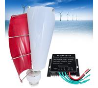 Wind Turbine Generator Kit with MPPT Controller, 12V/24V/48V Magnetic Levitation Windmill for Home and Street Lighting