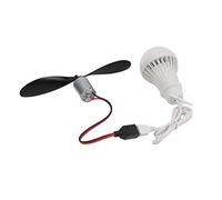 Wind Turbine Generator Miniature Wind Turbine Blade USB 1M 20V LED Windmill Wind Turbine Motor Alternative Energy Generator Wind Power Teaching Tool Model