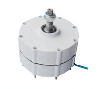 Wind Turbine Generator Permanent Magnet Generator Alternator Gearless Low Speed 500W 600W 800W 12V 24V 48V for Wind Turbine Water Turbine with Low Starting Torque (Wi