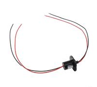 Wind Turbine Generator Slip Ring 2 Wires 15A Electrical Collector Ring with Long Working Life and Low Noise Operation