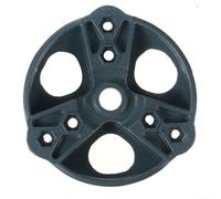 Wind Turbine Hub for 3/5 Blades S/M Type, High-Grade Steel, Compatible with Wind Generator Kits, Heavy-Duty Hub for Home & Garden Renewable Energy Systems(3 Blades)