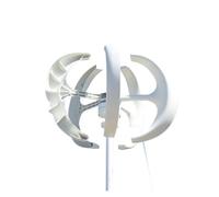 Wind Turbine Kit Low Noise Windmill 1000W Vertical Axis Wind Turbine nerator 12V 24V 48V For Home Use(Bianco,48V)