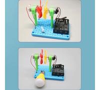 Wind turbine luminous charging children's experimental materials(DIMMING)