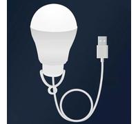 Wind Turbine Motor Generator Kit with 18 cm Metal Propeller, 5W USB Bulb & 1m Cable - Educational STEM Learning Toy for Kids and Students