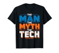Wind Turbine Technician Man Myth Legend Proud Identity Tech T-Shirt
