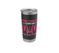 Wind Turbine Technician Mom The Wind Power Wind Turbine Tech Stainless Steel Insulated Tumbler
