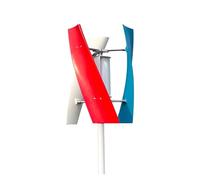 Wind Turbine Vertical Axis Permanent Generator Electric Power Generator 12V 24V 48V 5KW 8KW For Marine, RV, Home, Windmill Generator Suit For Hybrid Solar Wind System Low Noise, High Efficiency Power