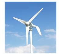 Wind Turbines, 400w 600w 1000W Wind Turbine Generator 12v 24v 48v Horizontal Wind Turbine Generator Free Power New Energy Alternative Accessories(3,MPPT Controller,48V)