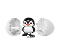 Wind Up Animals - Egg Shaped Interactive Lei Set | Nostalgic Wind Up Bouncy Toy - for Birthdays, Desks, Schools, Home, Friends, Kids, Girls, Enthusiasts and Fans