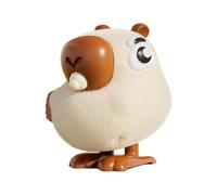 Wind Up Animals Funny Flocking Jumping Animal Table Decoration