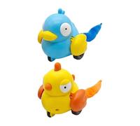 Wind Up Bird Shape Enrichment Game, Reduce Boredom, 7.5x10.5x6.cm, Interactive Cat Toys, Ball Toys, Charming Design, For Home Living Room Kitchen Apartment Post-Meal Activity Boredom