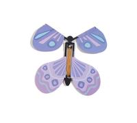 Wind Up Butterfly Toy - Fairy Butterfly Surprise | Rubber Band Powered Flying, Magic Prop For Birthday Wedding Party, Book And Greeting Card Decoration, Kids Gift, Christmas And New Year Party Fun Toy