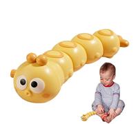 Wind Up Caterpillar - Cartoon Clockwork Caterpillar, Easy To Use Funny Moving Toy | Kids Mechanical Plaything For Preschool Children And Early Education Classrooms