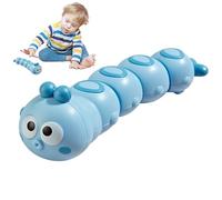 Wind-up Caterpillar Toy - Standard Size Educational Chain Gear, Crawling Development Helper | Fun Clockwork Moving Animal For Sensory Play And Motor Skill Training (1pc)