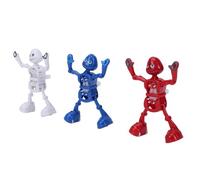 Wind Up Dancing Robot Toy, Manual Winding Clockwork Robot with Music for Kids 3+ Years