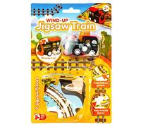 Wind-Up Jigsaw Train Puzzle Play Set Toys for a Pound