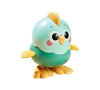 Wind Up Jumping Chicken - Sturdy Chick, Mechanical Movement Clockwork Toy, Interactive Bouncing Poultry Gadget, Easter Stocking Stuffer Gift Item - For Boys Girls Classroom Nursery