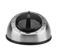 Wind Up Kitchen Timer, 60 Minutes Stainless Steel Kitchen Timer Mechanical Wind-Up Timer Time Reminder for Cooking Baking