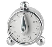 Wind Up Mechanical Timer with 60 Minute Range for Baking Cooking and Kitchen Reminders Featuring Clear Alarm Ringing and Portable Size