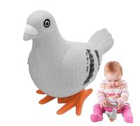 Wind Up Pigeon - 10x9.5x6cm Kid CuteToys Wind Up Pigeon, Educational Simulation Bird Clockwork Toy, Cute Jumping Windup Decor Animal Toys For Children, Boys, Home, Outdoor