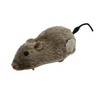 Wind Up Plush Moving - Portable Cat, Lightweight Stuffed | Long Lasting Active Playtime Training, Interactive Chasing For Kittens Soft Decorative Pet Accessory Home