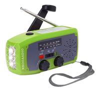 Wind Up Radio, Solar Hand Crank Powered Radio, Weather Radio for Camping