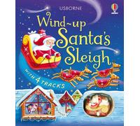 Wind-Up Santa's Sleigh by Fiona Watt Board Book Book