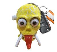Wind Up Skeletons Toy - Clockwork Skull Walking Prank Model Toy - Stress Relief Prank Model Pendant Supplies for Birthday Party Favor Desk Decoration
