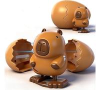 Wind-Up Surprise Eggs, Easter’s Latest Gift: Wind-Up Animal Hatching Surprise Egg,Rotate The Egg to Hatch A Walking Animal, Fun Party Favors Gag Gift,Holiday Stocking Stuffers for Kids (Capibara)