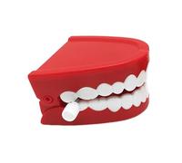 Wind Up Teeth Chattering Toy - Children's Imagination Stimulation Winds Up Toys, Soft Material Comfort Fake Teeth | Wind Ups Teeths For Kids Childrens Family Friends Adults Boys Girls