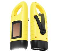 Wind Up Torch,Led Torch,Wind Up Torches Led Super Bright,Hand Crank & Solar Emergency Flashlight,Hand Crank Flashlight Solar Powered