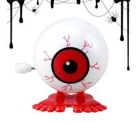 Wind-Up Toy - 1.69inch Wind Up Eyeball | WindUp Eyeball | Eyeballs Bouncy Clockwork | Small Novelty Toys Horror Props for Halloween Goody Bag Filler, Home Decoration