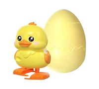 Wind Up Toy - 6.8x6.5x9.8cm Egg Shape Animal, Cute Duck Clockwork Toy With Walking Hatching Design, Fun Assembly Play | Novelty Gift For Kids Boys Girls Desk Home Birthday Fun