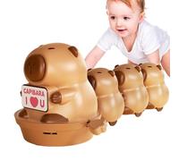 Wind Up Toy Car For - Capybara Specification, 4 Piece Learning Toy Feature, Chain Driven Cars, Sensory Motor Skill Development | Toys Car For, Crawling, Walking, Boys, Girls