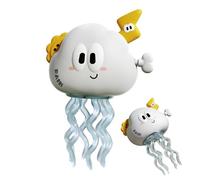 Wind Up Toy - Cloud Octopus Dancing and Crawling Figure, Sensory Fidget Toy Calming, Party Entertainment for Home Desk Decor, Kids, Adults Fun Stress Relief, Relaxation, Play, 2.83x1.65x4.02 Inches