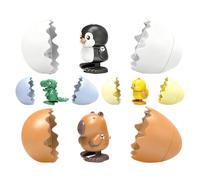 Wind Up Toys For Kids - Interactive Prank Toys | Cute Penguin Egg Game, Fun Family Activity, Engaging Toy For Adults Kids Boys Preschool Travel Road Trip Playroom Birthday Party Holiday Entertainment