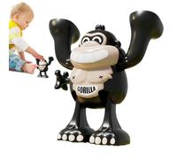 Wind Up Toys - Kids Wind Up Toys - Funny Gorilla Clockwork Toy, Orangutan Stunt Figure | 360° Somersault Toy For Boys And Girls, Birthday Supplies, Fun -Up Monkey Animal For
