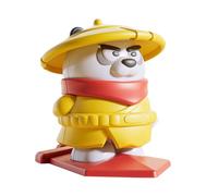 Wind-Up Toys Kids, Windup Toys, Manual Winding Durable Construction Quiet Entertainment, Flying Panda Cartoon for School, Dormitory, Work Area, Outdoor Travel, Home 3.23x2.56x3.03inches