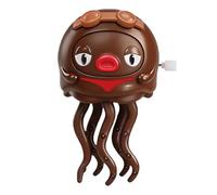 Wind Up Toys, Wiggling Crawling Action, 6.8x9.5cm, Natasha Octopus Portable Wobbling, Interactive Octopus Dancing Dolls, Space-Saving Design, For Boys Girls Home School Classroom