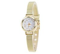 Wind up Watches for Men Stainless Watch Women's Watch (Gold, One Size)