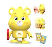 WIND-UPZ Care Bears: Funshine Bear Collectable Wind-Up Walking Toy Figure with Sunglasses Accessory - Interactive Toys for Kids Girls & Boys Aged 3+