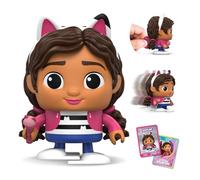 WIND-UPZ Gabby’s Dollhouse: Gabby Collectable Wind-Up Walking Toy Figure with Kitty Microphone Accessory - Interactive Toys for Kids Girls & Boys Aged 3+
