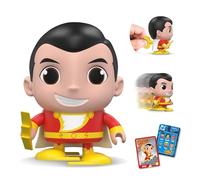 WIND-UPZ Shazam: Collectable Wind-Up Walking Toy Figure with Lightning Bolt Accessory & Fabric Cape - Official DC Comics - Toys for Kids & Adults - Collectors and Displays.